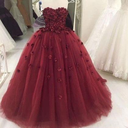 burgundy wedding dresses ball gown ..