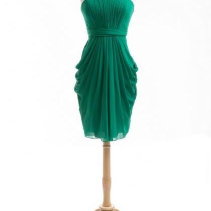 green chiffon bridesmaid dresses sh..