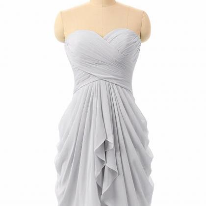 silver bridesmaid dresses short 202..
