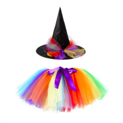 Halloween witch suit cosplay tutu g..