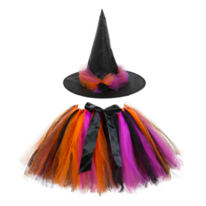 Halloween witch suit cosplay tutu g..