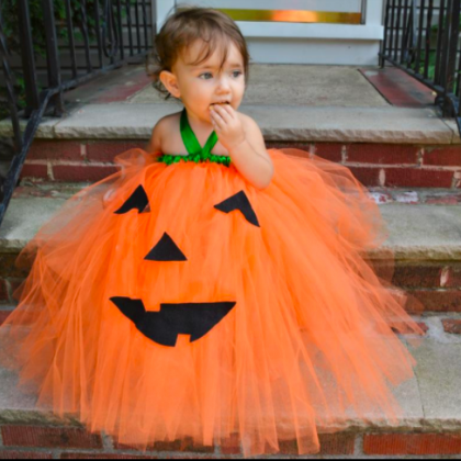Halloween pumpkin cosplay costume f..