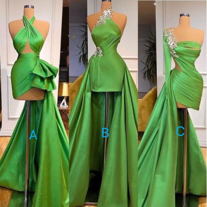 green beaded evening dresses for wo..
