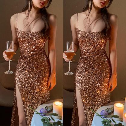 Sparkly Sexy Formal Dresses Long Fashion Prom..