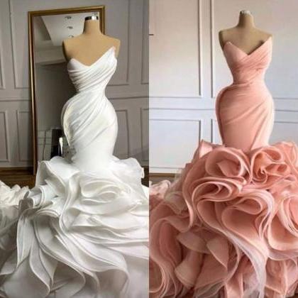 Robe De Mariée Mermaid Wedding Dresses For Women..