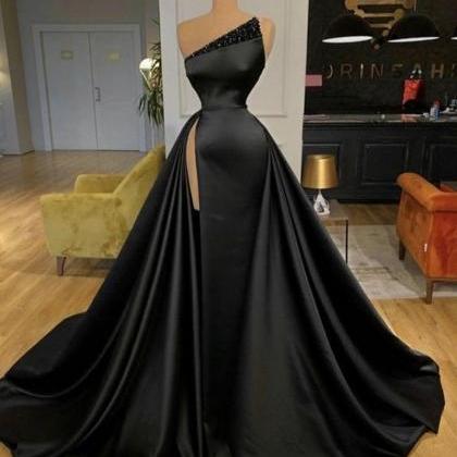 Robes De Soirée Black Prom Dresses For Women..