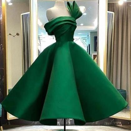 Vestidos De Cocktail Green Prom Dresses Ball Gown..