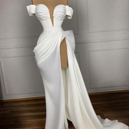 Vestidos De Novia Mermaid Elegant Wedding Dresses..