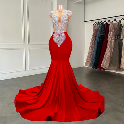 Vestidos De Fiesta Elegantes Para Mujer 2024 Red..