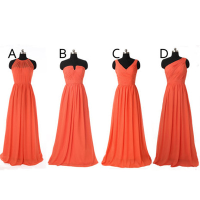 Coral Colored Bridesmaid Dress, Mis..