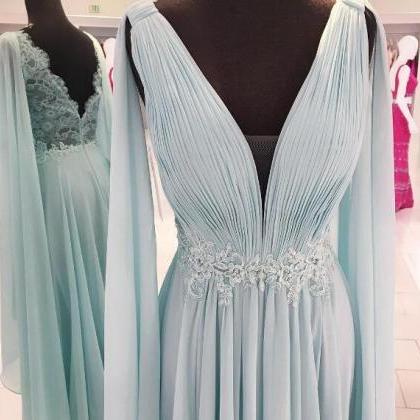 abendkleider blue prom dresses long..