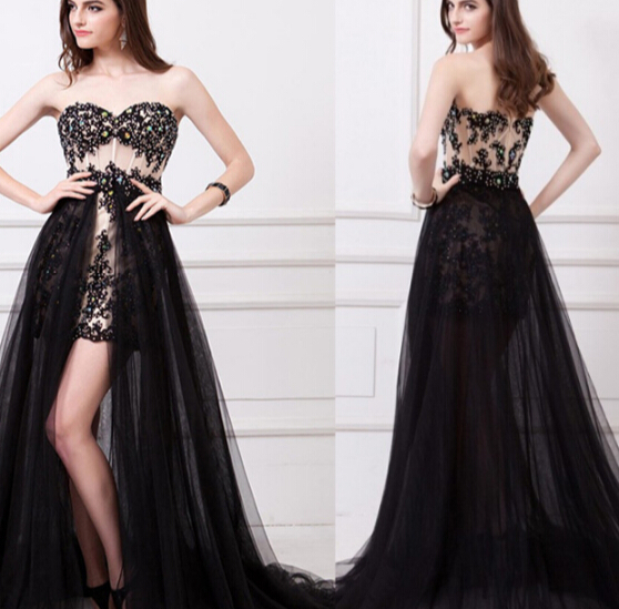 Black Evening Dress Lace Lique Mermaid Black Evening Dress Lace Lique Mermaid Y Tulle Vestido De Festa Long