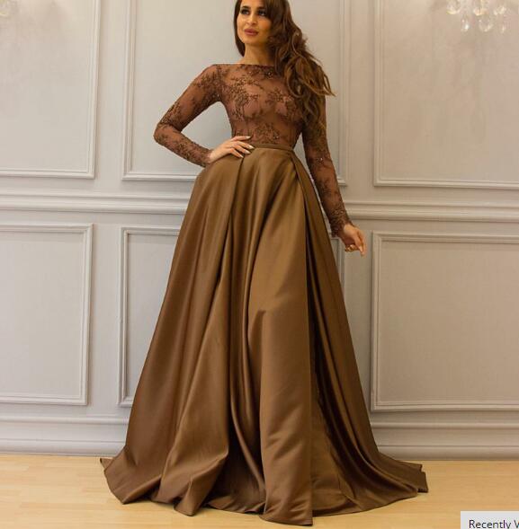 long sleeve prom dresses 2018