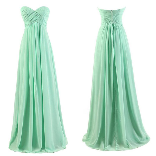 Light Mint Green Bridesmaid Dresses