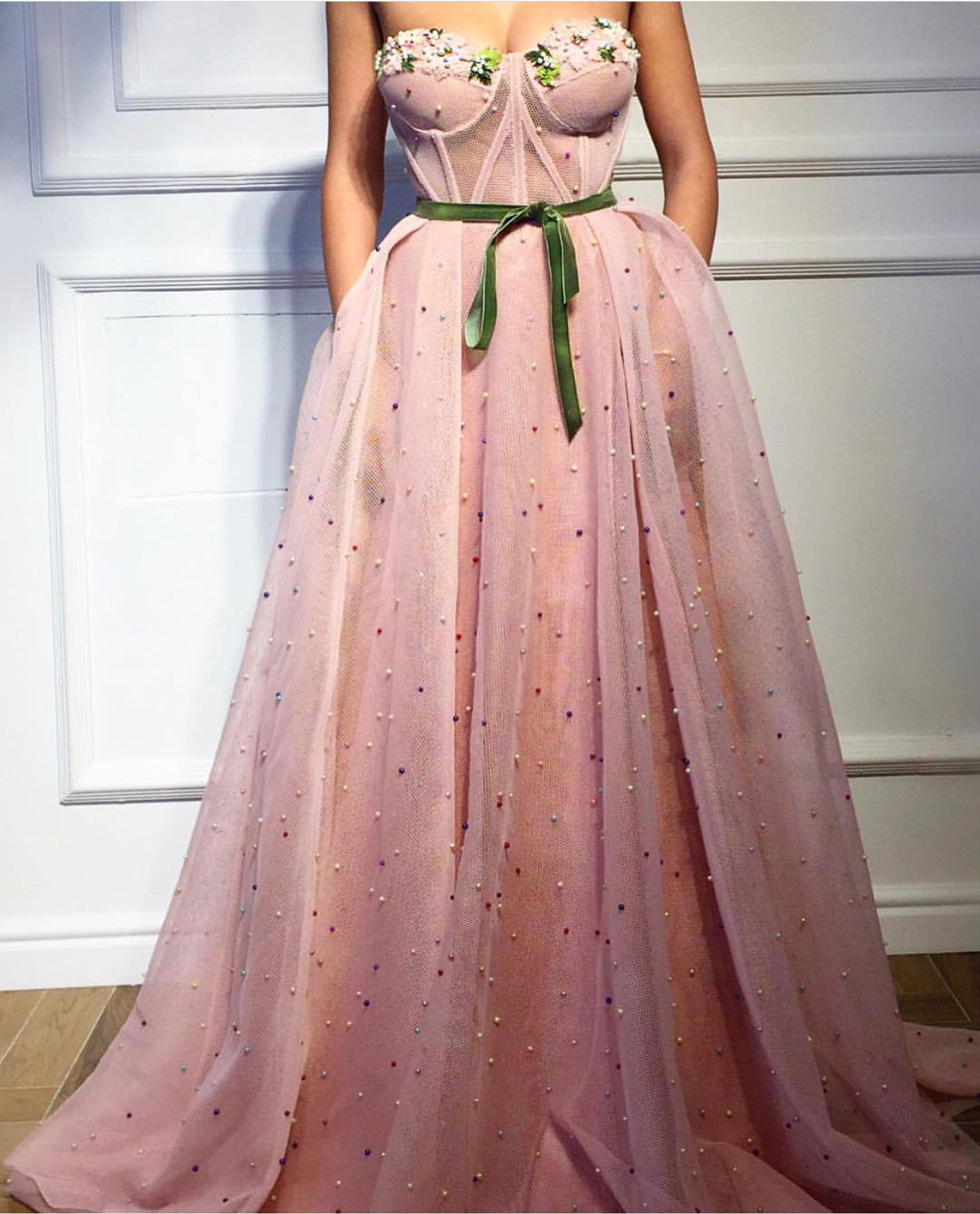 flower prom dresses 2019