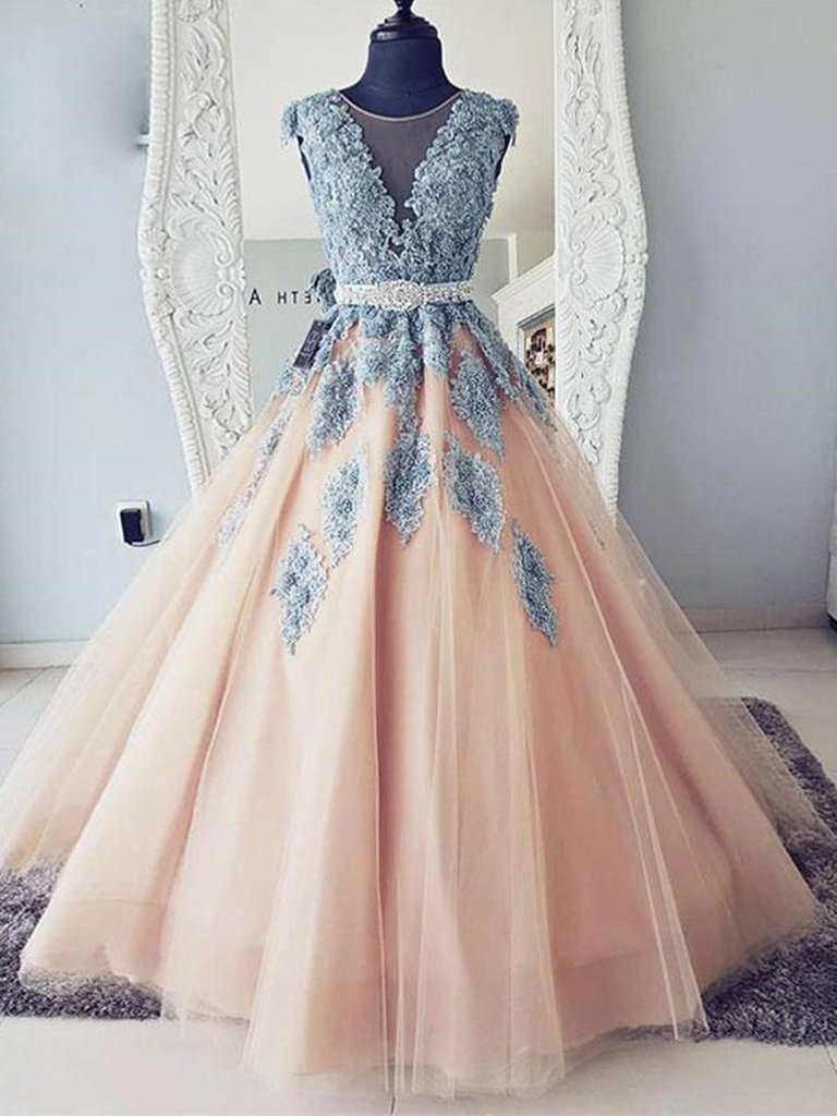Vintage Prom Dresses 2023 Cap Sleeve Lace Applique Beaded Champagne Elegant Prom Gowns Vestidos De Fiesta 2024