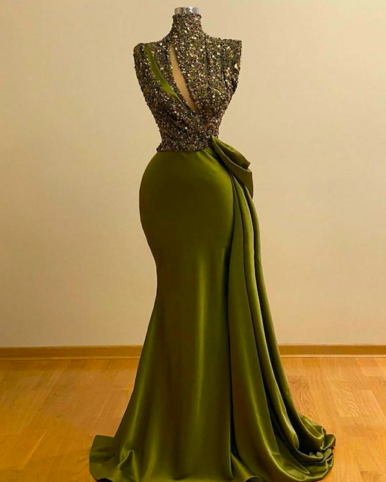 Arabic Gold Lace Beaded Evening Gowns Memraid, Sexy, Vintage Formal Party &  Second Reception Gown From Bridallee, $124.83 | DHgate.Com