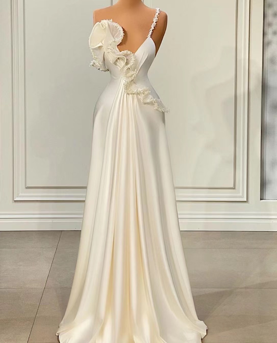 bride robe a line wedding dresses for women 2022 lace applique off white simple cheap wedding gown bridal dresses 2023 vestidos de novia