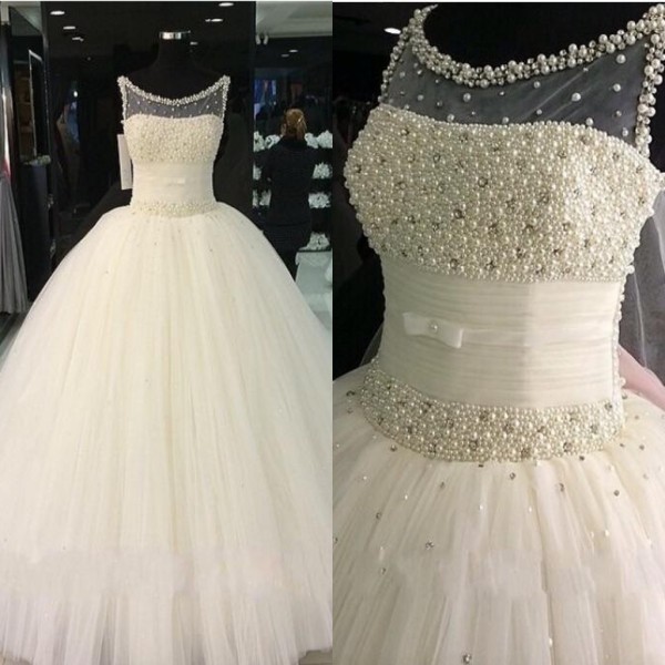 Peals Wedding Dresses, White Wedding Dress, Tulle Wedding Dresses, Batas De Novia Para Boda, Vestido De Novia, Elegant Wedding Dress 2023,