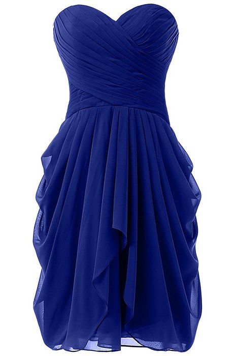 Royal Blue  Bridesmaid  Dress  Short  Bridesmaid  Dress  