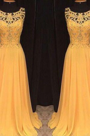 orange prom dresses long 2022 vestido de fiesta de longo beaded applique elegant a line chiffon prom gown 2023