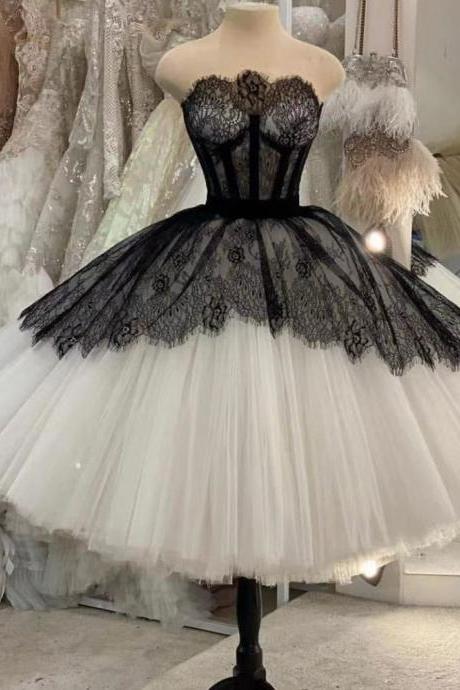 ball gown prom dresses vintage black lace applique sweetheart neck elegant cheap prom gown robes de cocktail 