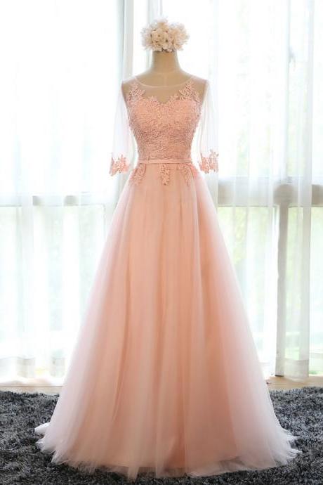 vestidos de gala lace a line prom dresses 2022 tulle pink cheap simple prom gown 2023 robe de bal