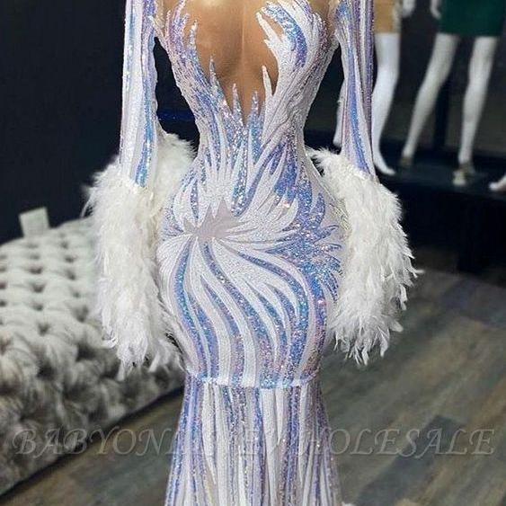 vestidos de mujer elegantes para fiesta 2022 feather luxury modest evening dresses long arabic sparkly formal party dresses 2023 abendkleider 