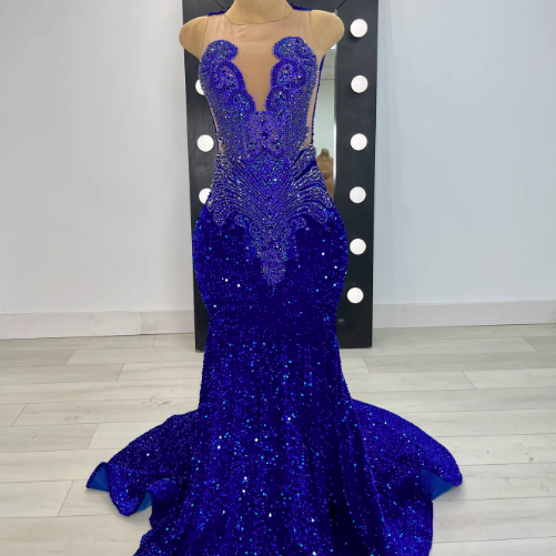 Fashion 2024 Prom Dresses for Women Diamonds Rhinestones Sparkly Sequin Evening Gown Vestidos De Fiesta De Longo 2025 Custom Prom Dress